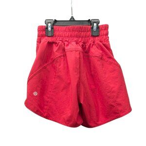 Lululemon Red Athletic Shorts